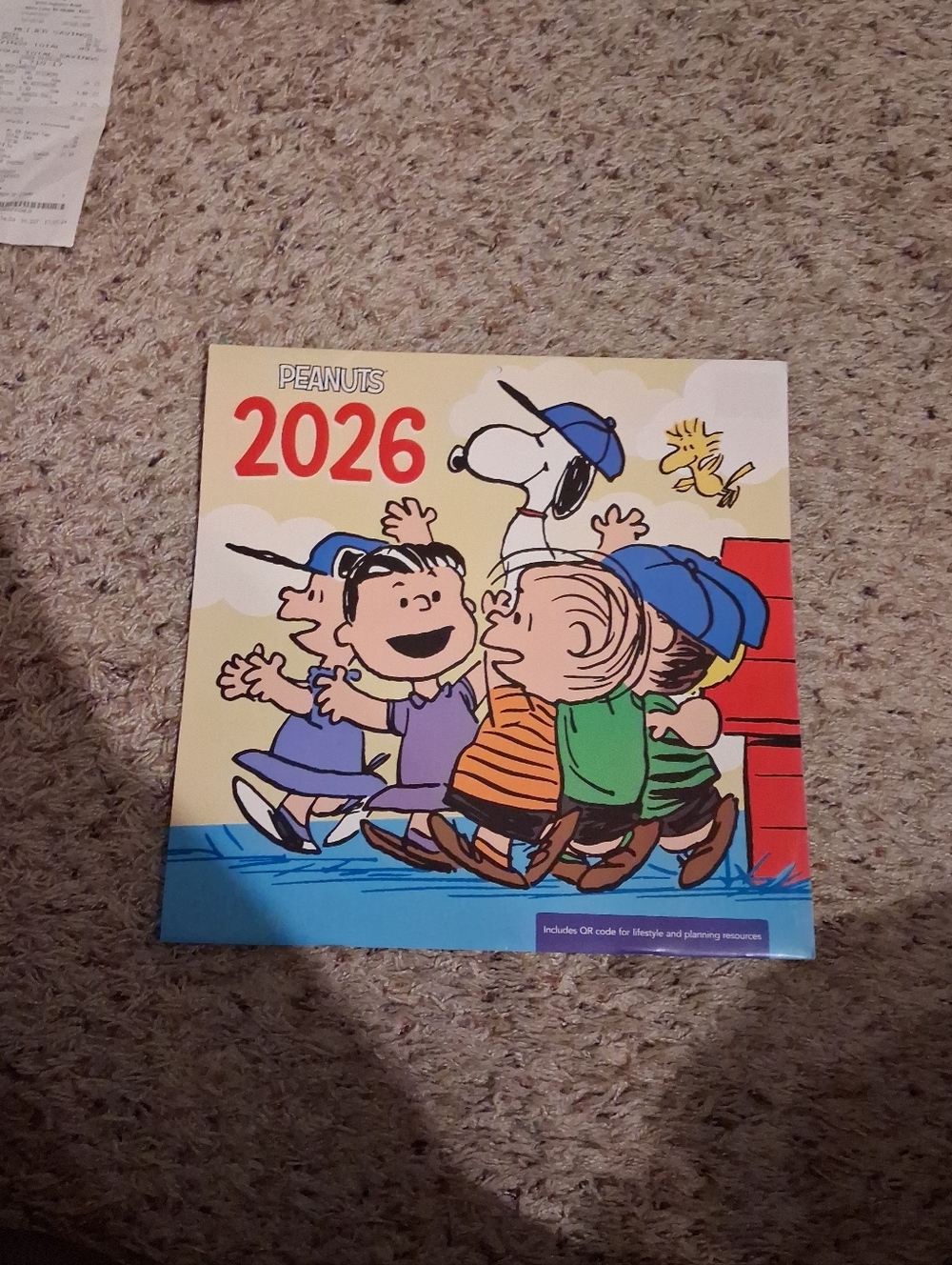 Peanuts 2026 Wall Calendar